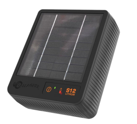 Gallagher S12 Solar schrikdraadapparaat incl. Lithium batterij (3,2 V - 6 Ah)