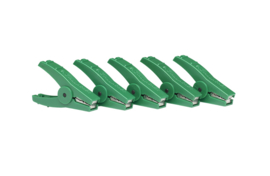 Krokodillenklem Groen (5