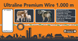 Solarfence Ultraline Premium Wire 1000 meter