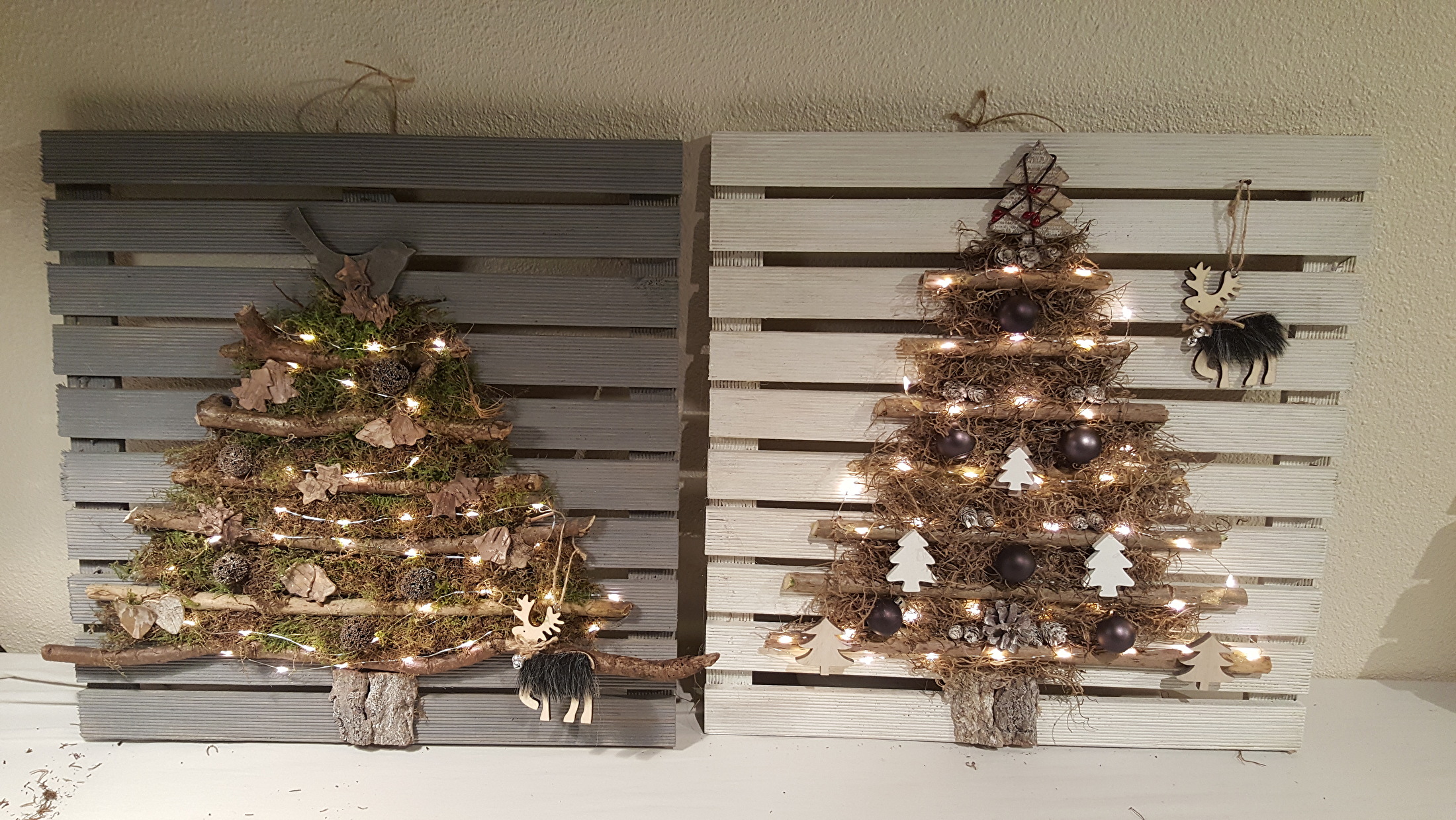 Verrassend Kerstboom op hout of doek | kadoenco UA-04