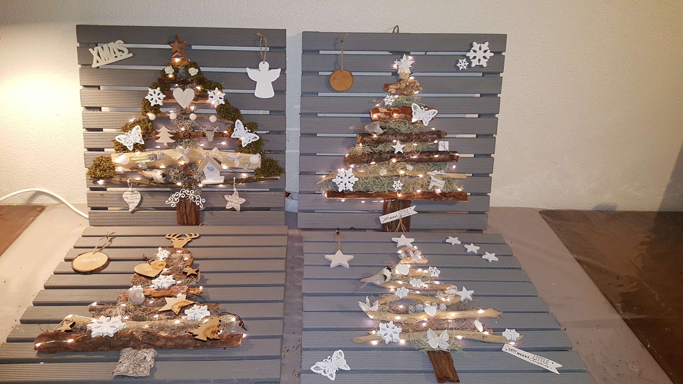 Verbazingwekkend Kerstboom op hout of doek | kadoenco EM-26