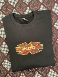 Batik Indo Sweater Black