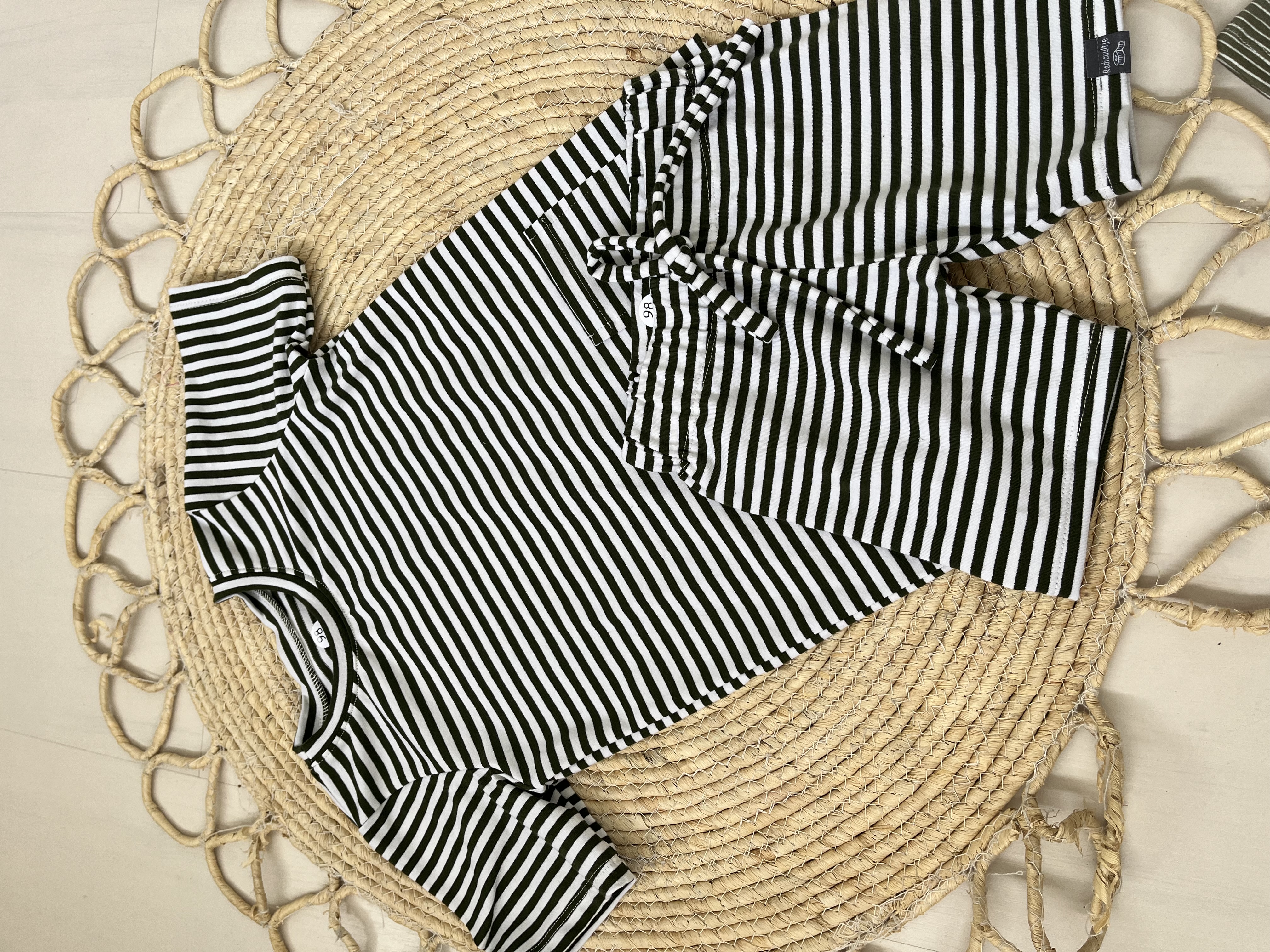 Shirt jongens | BRETON STREEP GROEN
