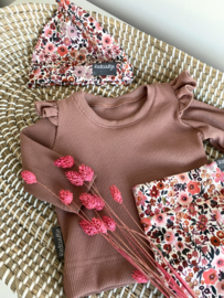 Newborn setje| MAGENTA FLOWERS