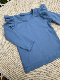 Shirt RIB RUFFELS |  JEANS LICHT