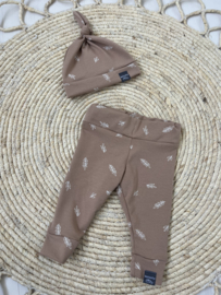 Newborn setje | BEIGE BLAD
