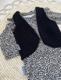 Gilet | TEDDY ZWART