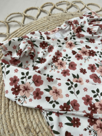 Shirt  RUFFELS |  ROZE BLOEMEN