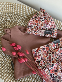 Newborn setje| MAGENTA FLOWERS