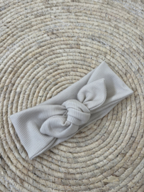 Haarband Breed | RIB NATUREL BEIGE