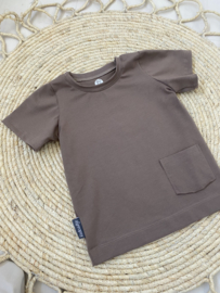 Shirt jongens | TAUPE