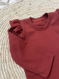 Shirt RIB RUFFELS |  RIB ROEST
