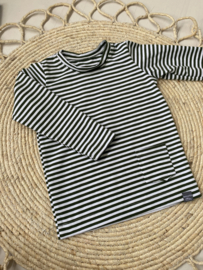 Shirt jongens | BRETON STREEP GROEN