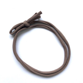 Haarstrikbandje Taupe