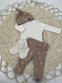 Newborn setje | BEIGE BLAD
