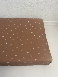 Aankleedkussen hoes Moon Roest