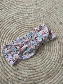 Haarband Breed | PASTEL BLOEMEN
