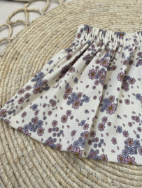 Rokje | FLOWER LEAVES RIB