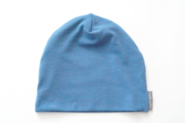 Beanie jeans blauw