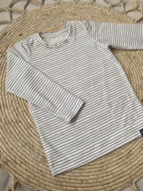 Shirt jongens | GRIJS STREEPJE