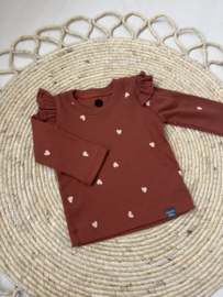 Shirt | RIB RUFFELS HARTJES 74/80