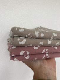 Spuugdoekje| PANTER MAUVE