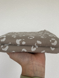 Hydrofiele doek 60x60 cm | PANTER BEIGE