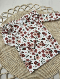 Shirt  RUFFELS |  ROZE BLOEMEN