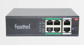 Fasttel FT600SW PoE Switch 1x in en 4xPOE uit  (HO)