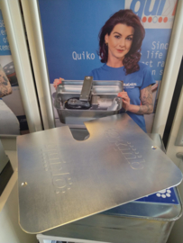 Quiko SUB rvs ondergrondse fundatie bak en deksel.