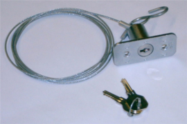 nesto Nood-ontgrendeling. Art nr. PB30 Nood-ontgrendelingsset met sleutel, slot en kabel.