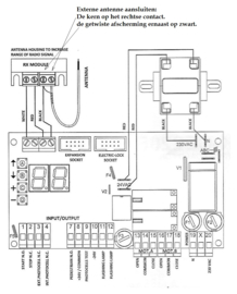 ANT400 versterkings-antenne, met aansluit kabel. inclusief verzenden.Art. 4012