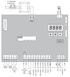 Beninca. HEADY24 eenvoudige motorsturing 24V