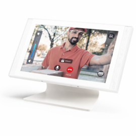 Fasttel  FTW30CC | 10" Android universele SIP video binnenpost, wit  (HO)