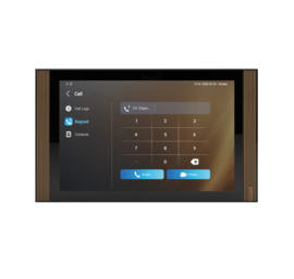 Fasttel FTBR30CC | 10" Android universele SIP video binnenpost, Brons rustiek (HO)