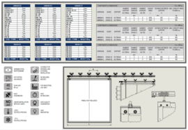 CA HANGAR 2.2  met 5,6 meter looprail. Hangar set Schuifpoort met alle onderdelen Panelen niet inbegrepen. Schuifpoort onderdelen worden niet verzonden, alleen afhalen na afspraak in magazijn.