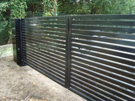 RVS / INOX  Quiko Sub Professional, ondergrondse poortopener set voor 1 vleugel tot 3 meter en tot 350kg .