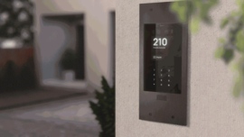 Fasttel FTBM800KVC-L | Wizard Prestige, kleurencam, codeklavier, Brons mat, 349x154mm (HO)