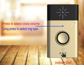 H6 draadloze bel intercom