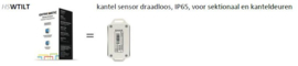 HSWTILT kantel sensor draadloos, IP65, voor sektionaal en kanteldeuren