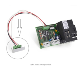 Quiko Ontvanger-module P-ONTM,  Uw poort reageert plots niet meer op al uw zenders, dan is meestal deze print defect.Art. 4006