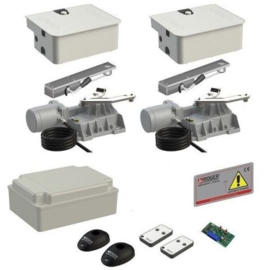 Roger BR21/354 Kit Ondergrondse draaihekaandrijving onderbouw tot 3,5m vleugel borstelloos volbadverzinkt (HO)