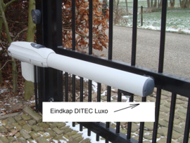 Ditec  2 stuks eindkap voor ditec  Luxo 3,4,5   6LUXC  (pos 10 op tekening)