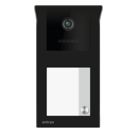 Entrya Facila Vision KDB1S7W kit video intercom. Met 1 binnenpost, zodat u naast de binnenpost ook via uw smartphone kan kijken en de poort openen Art nr. 105638