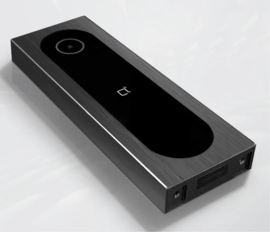 Fasttel FT26K-QR Codeklavier/Badgelezer/Bluetooth/NFC/QR lezer: 1 relais, Wiegand en Cloud. Zwart alu. 50x140x28mm  (HO)