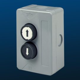 Geba 2002102 KDT2 drukknop opbouw 2 x puls (HO)