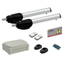 Roger kit R20/510 lineaire hekopener, 230 volt, tot 300 kg. poortgewicht en 350 cm. per vleugel