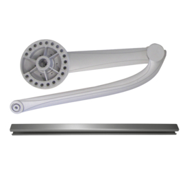 V2  Glijarm rechts .  DX voor Zorus 2 knikarm motor. Art nr. CUV053