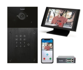 Fasttel FT600VKK Fasttel IP videokit opbouw als FT600VK, incl. keypad (HO)