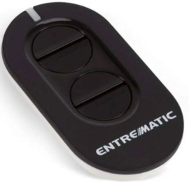 Ditec ZEN4 Handzender vierkanaals., rolling code 433Mhz in zwart (HO)